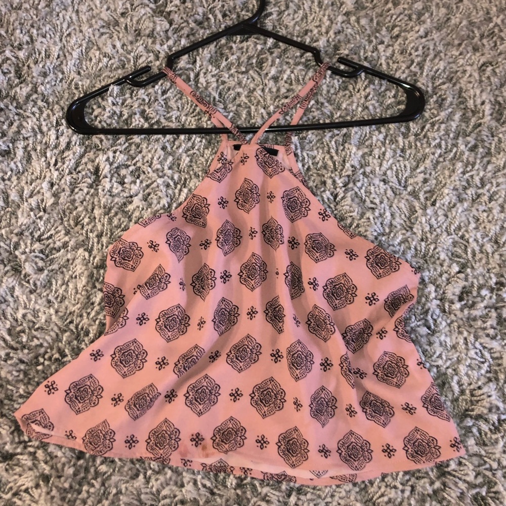 Halter top crop top